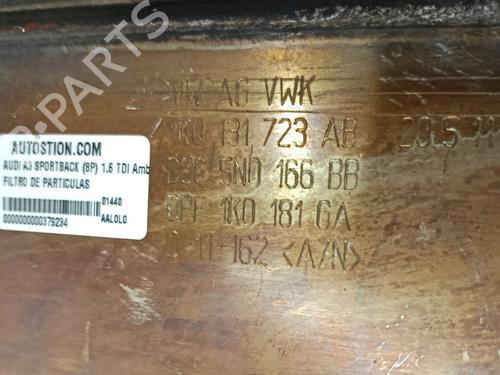 Particulate filter AUDI A3 Sportback (8PA)  | BP37287464M81  - Image 5