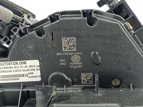 Front right lock VW GOLF VII (5G1, BQ1, BE1, BE2)  | BP28020004C97 