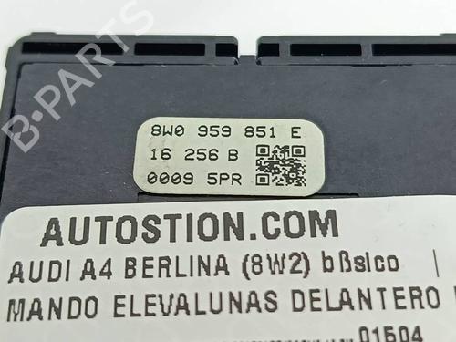 Left front window switch AUDI A4 B9 (8W2, 8WC)  | BP38684422I27  - Image 6