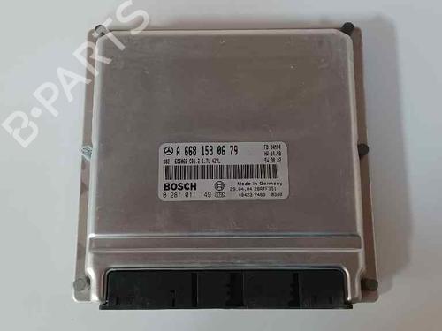 Used Engine control unit (ECU) MERCEDES-BENZ VANEO (414) 1.7 CDI (414.700) (75 hp) 15875575