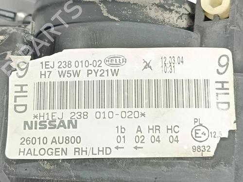 Right headlight NISSAN PRIMERA Estate (WP12) 1.9 dCi | BP37684431C29 - Image 9