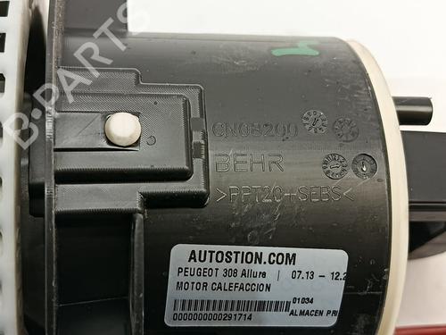 Heater blower motor PEUGEOT 308 II (LB_, LP_, LW_, LH_, L3_)  | BP28306237M62 