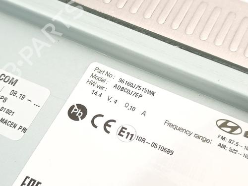 Electronic module KIA XCEED (CD)  | BP29726900M83 
