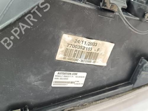 Left headlight RENAULT MASCOTT Platform/Chassis (UH_, HH_)  | BP26545384C28 