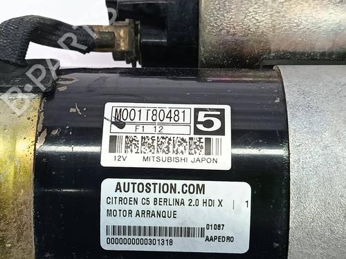 Starter CITROËN C5 I (DC_) 2.0 HDi (DCRHZB, DCRHZE) | BP36525696M8  - Image 5