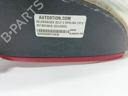 Left mirror VW GOLF V (1K1) | BP32032117C26