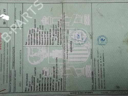 Used Parts MITSUBISHI CANTER Platform/Chassis (FB_, FE_, FG_) [2001-2026]  4478958