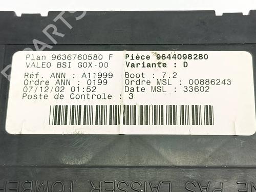 Fuse box PEUGEOT 307 Break (3E) 2.0 HDI 110 | BP37688628E1 - Image 3