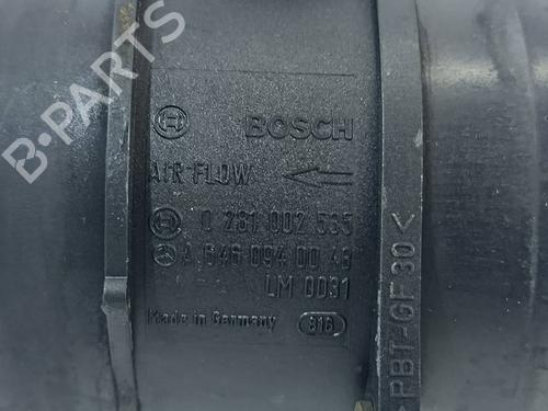 Mass air flow sensor MERCEDES-BENZ CLK (C209) | BP30385778M95