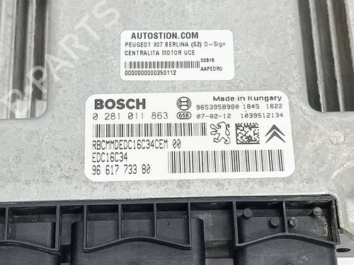Engine control unit (ECU) PEUGEOT 307 (3A/C) | BP36518704M57 - Image 2