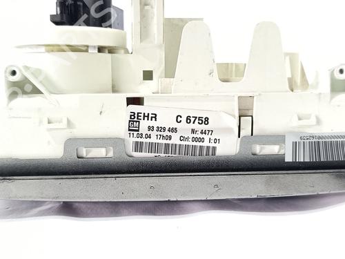 Climate control OPEL MERIVA A MPV (X03)  | BP24368385I5 