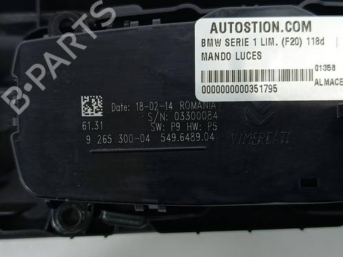 Headlight switch BMW 1 (F20) 118 d | BP31872501I24