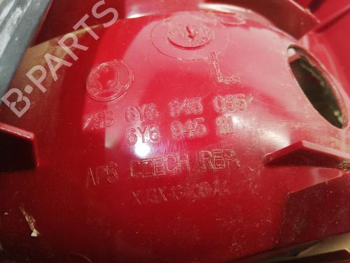 Left taillight SKODA FABIA I (6Y2)  | BP15862313C34 