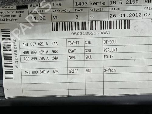 Front left panel AUDI A6 C7 (4G2, 4GC) | BP38951655C58 - Image 2
