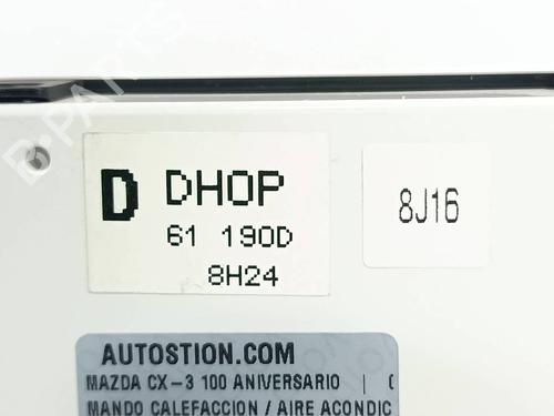 Climate control MAZDA CX-3 (DK) | BP38684446I5 - Image 3