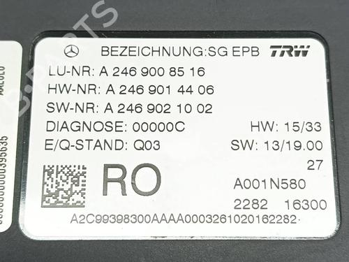 Electronic module MERCEDES-BENZ A-CLASS (W176) A 200 CDI / d (176.008) | BP38872044M83  - Image 6
