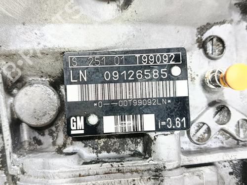 Gearbox OPEL VECTRA B (J96) 2.2 DTI 16V (F19) | BP30056474M3