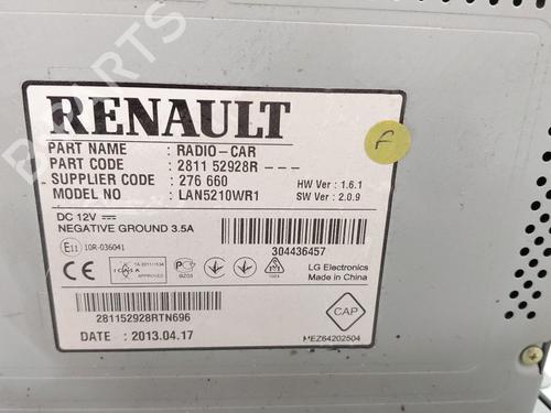 Multifunctionele display RENAULT CLIO IV (BH_) 0.9 TCe 90 (BHNF, BHMA, BHMH, BHJK, BHJR) | BP28216594C48 