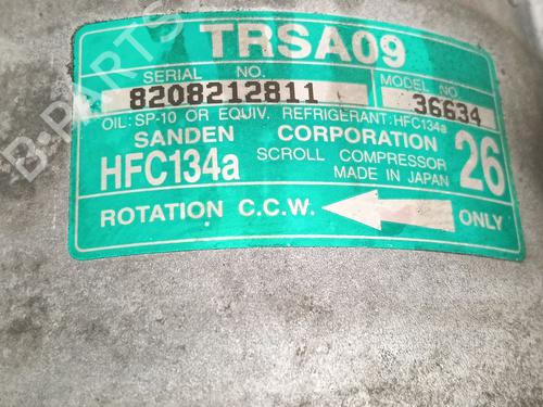 AC compressor HONDA CIVIC VII Hatchback (EU, EP, EV) 1.4 iS (EP1, EU5, EU7) | BP30962240M34