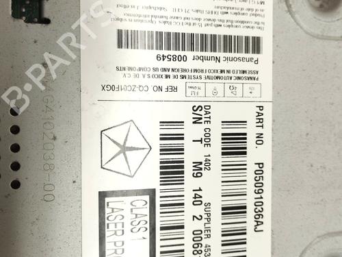 Radio RENAULT VEL SATIS (BJ0_)  | BP17122763E6 