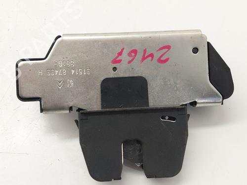 Bagklap lås PEUGEOT 208 I (CA_, CC_) 1.6 BlueHDi 100 (100 hp) 31828591