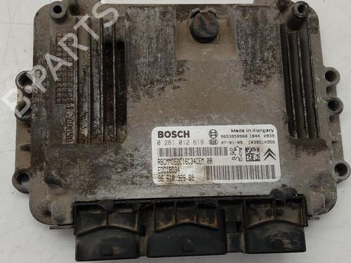 Used Engine control unit (ECU) CITROËN BERLINGO / BERLINGO FIRST MPV (MF_, GJK_, GFK_) 1.6 HDI 90 (MF9HX) (90 hp) 31854754