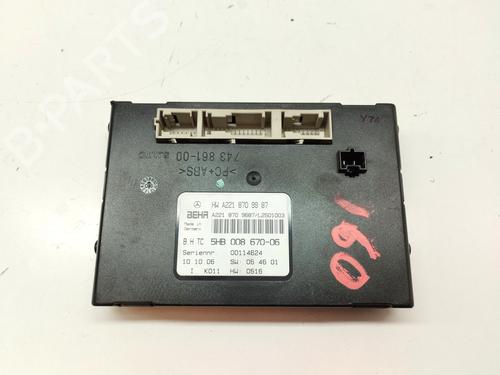 Used Control unit MERCEDES-BENZ S-CLASS (W221, V221) S 320 CDI (211 hp) 24611427