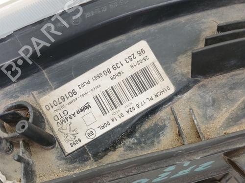 Left headlight PEUGEOT 2008 I (CU_) 1.2 VTi | BP35812554C28 - Image 3