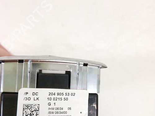 Left front window switch MERCEDES-BENZ C-CLASS (W204) C 180 CDI (204.000) | BP36076695I27 - Image 3