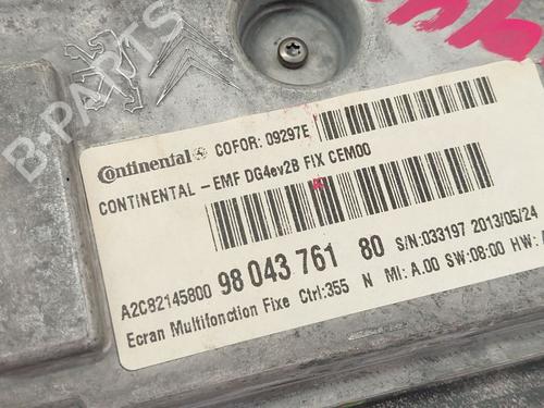 Display monitor PEUGEOT 508 I (8D_) 1.6 HDi | BP31753609C48