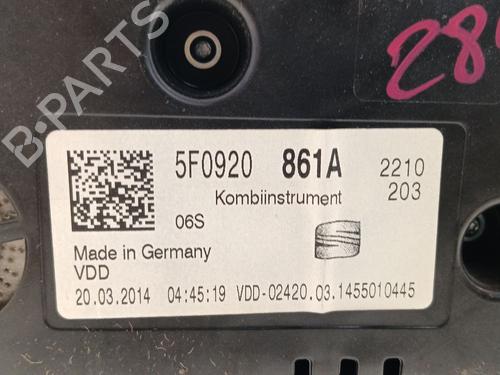 Instrument cluster SEAT LEON (5F1) 1.6 TDI | BP37265786C47 - Image 4