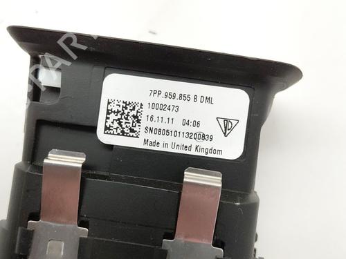 Left rear window switch PORSCHE PANAMERA (970) 3.0 D | BP32471572I29