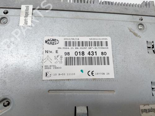 Radio PEUGEOT 208 I (CA_, CC_)  | BP24803522E6