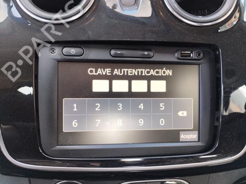 Used Display monitor DACIA SANDERO II TCe 90 (B8M1, B8MA, B8AC) (90 hp) 16452809