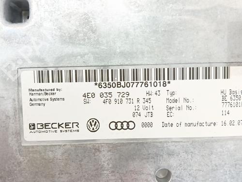 Electronic module AUDI A6 C6 (4F2) 2.7 TDI | BP40013659M83 - Image 2