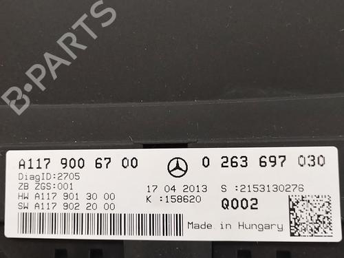 Instrument cluster MERCEDES-BENZ CLA Coupe (C117)  | BP24615585C47 