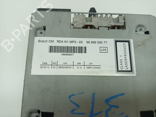 Radio PEUGEOT 3008 I MPV (0U_) 1.6 HDi | BP15974436E6 
