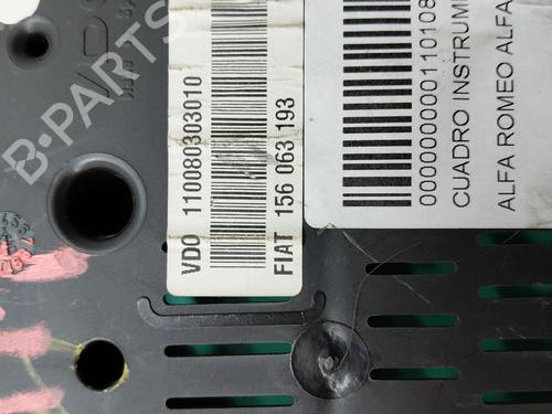 Instrument cluster ALFA ROMEO 147 (937_) 1.6 16V T.SPARK ECO (937.AXA1A, 937.BXA1A) | BP26691781C47 