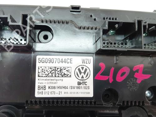 Climate control VW GOLF VII (5G1, BQ1, BE1, BE2) 1.0 TSI | BP27838860I5 