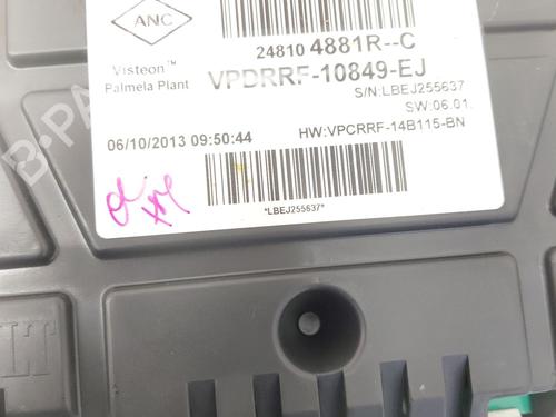 Instrument cluster RENAULT CAPTUR I (J5_, H5_) 1.5 dCi 90 (J5N4, J5M5, J5MW, J5M6, J5AL, J5AJ) | BP33434257C47 - Image 3