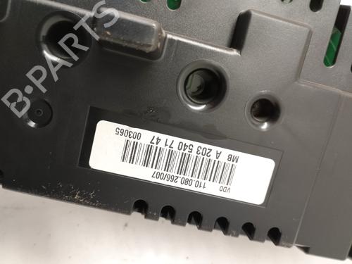 Instrument cluster MERCEDES-BENZ C-CLASS Coupe (CL203)  | BP16485274C47 