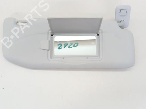 Right sun visor PEUGEOT 2008 I (CU_) 1.2 VTi | BP35812561I2 - Image 2