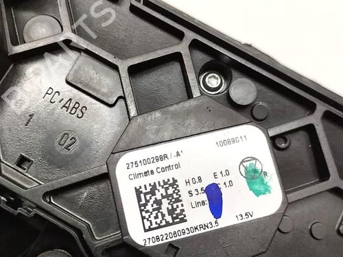 Climate control DACIA SANDERO III  | BP20160676I5 