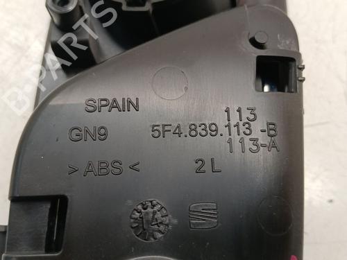 Rear left interior door handle SEAT LEON (5F1) 1.6 TDI | BP37491510I15 - Image 3