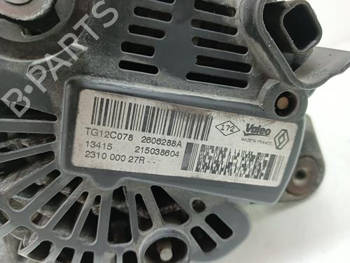 Alternator RENAULT MEGANE III Hatchback (BZ0/1_, B3_) 1.5 dCi (BZ0C) | BP15977818M7 