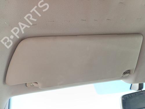 Used Left sun visor Left sun visor OPEL ZAFIRA / ZAFIRA FAMILY B (A05) 1.6 (M75) (115 hp) 40236761 40236761