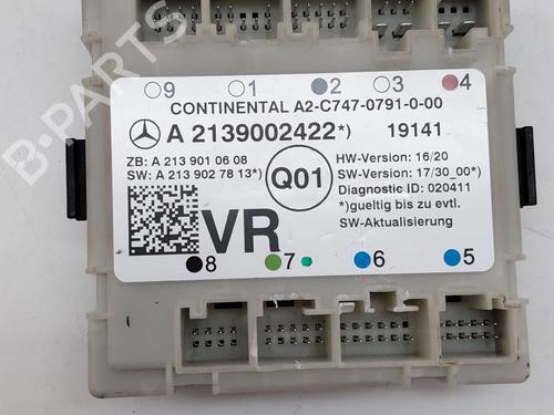 Dør styreenhed MERCEDES-BENZ E-CLASS Convertible (A238) E 200 (238.442) (184 hp) 30535803