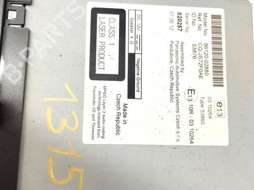 Radio TOYOTA AURIS (_E18_) 1.4 D-4D (NDE180_, NDE180R) | BP18083904E6 