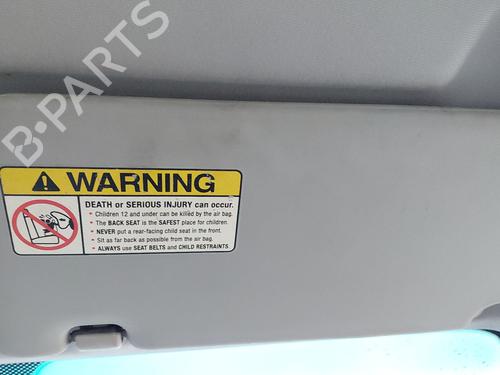 Used Right sun visor KIA CERATO I Saloon (LD) 2.0 CRDi (112 hp) 32166611