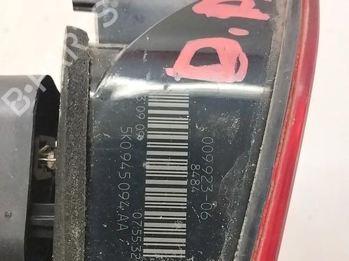 Right tailgate light VW GOLF VI (5K1) 1.4 TSI | BP15977327C80 